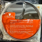 Nos Cuisinart DLC-036 6X6 French Fry-cut Disc For DLC-7 Series Food Processor. Fixed Price $22.99.