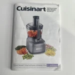 Cuisinart Instruction And Recipe Booklet Elemental FP-1300WS. Fixed Price $15.00.