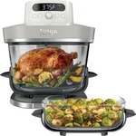 Ninja Crispi Pro 6-IN-1 Countertop Glass Air Fryer Bone. Fixed Price $299.99.
