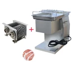 250KG/H Commercial Cutting Machine 10MM(0.39")MEAT Slicer (160490+160488). Fixed Price $955.50.