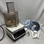Vintage Kitchenaid KFP700 Food Processor Made France Read Bowl Handle Broken. Fixed Price $70.00.
