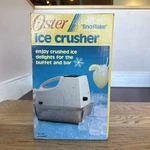 Vintage Nos Oster Snoflake Ice Crusher 571-06 Almond New Sealed Box. Fixed Price $42.95.