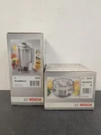 Bosch 2PC Bundle - Plastic Mixer Attachment (MUZ6MX3UC) & Citrus Press (MUZ6ZP1). Fixed Price $99.99.