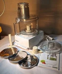 Cuisinart Custom 11 Food Processor DLC-8S And Accessories Never Used No Box. Fixed Price $99.99.