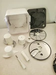Cuisinart Cup Food Processor KEP1333GC Accessory Storage Case W/ Accessories. Fixed Price $29.55.