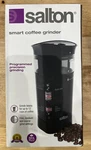 Salton 12 Cup Electric Coffee Grinder With Multi Settings, Black, 3 Speeds. Fixed Price $24.00.