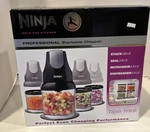 Ninja Express Professional Stackable Food Chopper 200W + Storage Pots New. Fixed Price $69.99.