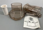 Cuisinart Food Processor Expanded Feed Tube Kit For DLC-7 & DLC-8. Fixed Price $49.95.