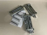 Genuine Kitchenaid 3-PIECE Pasta Roller & Cutter Set Fettuccine Spaghetti. Fixed Price $102.00.