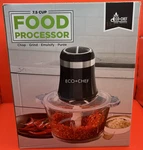 Eco + Chef Cook Smarter 7.5 Cup Food Processor - Chop/grind/emulsify/puree Nib. Fixed Price $33.99.