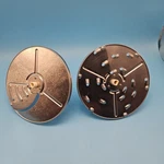 Cuisinart DLC-5TX Food Processor Discs : DLC-108TX Shred And DLC-103TX 3MM Slice. Fixed Price $39.95.