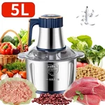 500W Electric Food Vege Chopper Processor Kitchen Meat Grinder Mixer 5L Us. Fixed Price $25.99.