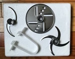 Pacojet Coupe Set For 2 Plus Genuine Oem Blade Cutters Whip Disc Tongs. Fixed Price $350.00.