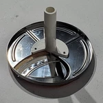 Cuisinart Serrated Slicing Disc Blade Metal Food Processor Replacement Part. Fixed Price $11.99.