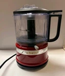 Kitchenaid 3.5 Cup Mini Food Processor Red Chopper KFC3516ER Charity. Fixed Price $29.99.
