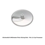 Kitchenaid 6-MILLIMETER-THICK Slicing Julienne Disk, Fits 11-CUP Processor. Fixed Price $12.97.