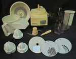 Cuisinart Little Plus Food Processor Juicer 14 Pieces 1990S Tested & Working. Fixed Price $59.99.