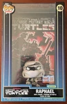In Hand Funko Pop Raphael Tmnt Comic Cover Black White Le 750. Fixed Price $214.99.