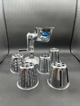 Townecraft Deluxe Manual Salad Vegetable Shooter With 5 Cutting Cones. Fixed Price $59.99.