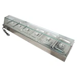 Intbuying Commercial Food 6 Pan Electric Buffet Soup WARMER10-190223. Fixed Price $359.45.