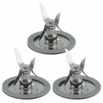 3 Pack Ice Crusher Blender Blade Cutter 4961-011 With Gasket For Osterizer. Fixed Price $17.99.