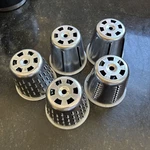 5 Cone Attachments For Saladmaster Food Processor/grater 1-G, 2-G, 4-G, 6-G. Fixed Price $14.97.