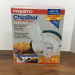 Presto Chipshot Electric Chipper Slicer Regular/ripple Potato 02960 New Open Box. Fixed Price $24.99.
