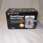 Black & Decker Handy Chopper Mincer HC20 Small Mini Food Processor Brand New. Fixed Price $29.95.