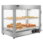 Zokop Commercial 2 Tiers Heat Food Service Pizza Warmer 800W Pastry Display Case. Fixed Price $176.98.