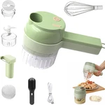 5 1 Electric Vegetable Chopper, Smart Kitchen Appliances, Mini Handheld. Fixed Price $37.52.