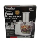 Deluxe Food Processor With Chute Signature Gourmet. Fixed Price $49.95.