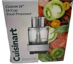 Cuisinart Custom 14-CUP Food Processor Brushed Stainless Steel DFP-14BCNY. Fixed Price $159.99.