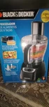 Black+decker Easy Assembly 8-CUP Food Processor, Black, FP1800B Rare. Nib. Fixed Price $20.00.