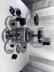 Homtone 16 Cup Food Processor, Aluminum Diecast Blender And Combo. Fixed Price $120.00.