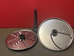 Cuisinart 9 Cup Food Processor CFP-22GMPC Discs And Stem. Fixed Price $28.00.