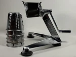 Saladmaster Vintage Five Star Food Processor Chopper Shredder Slicer W/ 5 Cones. Fixed Price $52.99.