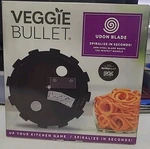 Veggie Bullet Noodle Spiralizer Udon Blade 5MM VB-BX074-23. Fixed Price $6.18.