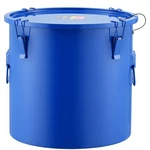 Vevor Fryer Grease Bucket, 10 Gal Oil Disposal Caddy Carbon Steel. Fixed Price $103.54.