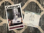 Cuisinart Classic Food Processor Use/care/recipe Booklet + How-to Dvd 7-CUP. Fixed Price $13.17.