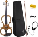 Cecilio Left-handed Electric Violin With Ebony Fittings Yellow Maple Metallic. Fixed Price $138.99.