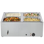 Vevor 4-PAN Food Warmer 1500W Stainless Steel Bain Marie Buffet Server. Fixed Price $185.99.