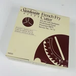 New In Box Sunbeam Vista French Fry Cutter Blade 94910 Food Processor. Fixed Price $20.00.