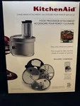 Food Processor Attachment With Dicing For Kitchenaid Stand Mixers KSM2FPA. Fixed Price $139.95.