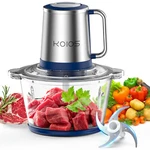 Koios Electric Food Chopper Processor 500W Meat Grinder Stainless Steel. Fixed Price $38.99.