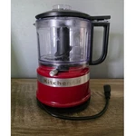 Kitchenaid 3.5 Cup Food Chopper Empire Red Mini Processor - Works. Fixed Price $34.99.