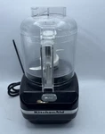 Kitchenaid KFC3100ER Cup Chef Chopper Mini Food Processor Black Tested Works. Fixed Price $34.99.