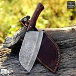 Damascus Steel Viking Knifw For Slicing Food Handmade Kitchen Usage. Fixed Price $200.00.