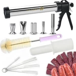 Wilddigit Professional Beef Jerky Gun Kits, Stainless Steel 1.4, Silver. Fixed Price $58.51.