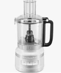 Kitchenaid KFP0920QWH Cup 3 Disks Blades & Spatula Food Processor, White. Fixed Price $89.99.