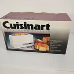 Vtg 90S Deadstock Cuisinart Countdown Toaster CPT-2 New Open Box. Fixed Price $149.95.